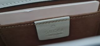 Bolso de noche Beige y Dorado Mod. GG