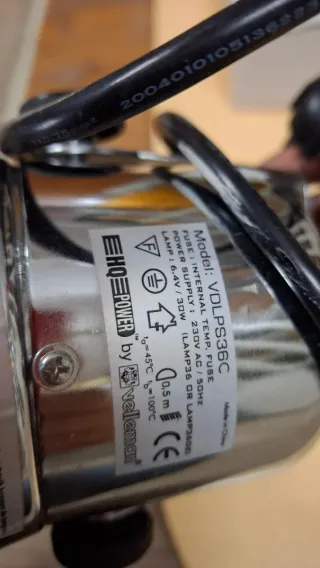 Lámparas de fiesta metal y cristal