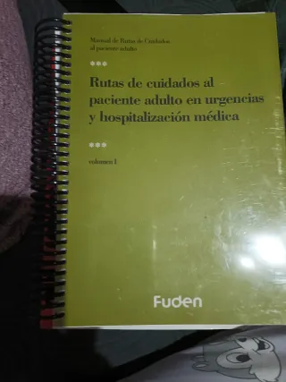 Libros rutas del cuidado al paciente adultos