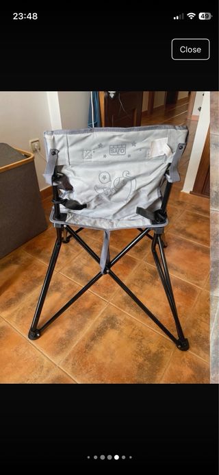 Trona Saro Bebé Camping Plegable cómodo