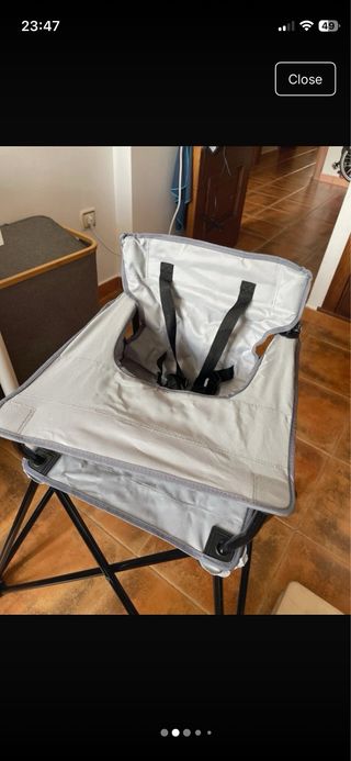 Trona Saro Bebé Camping Plegable cómodo