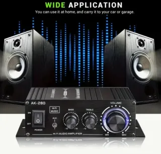 Amplificador Audio HIFI AK280 600W Potencia