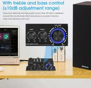 Amplificador Audio HIFI AK280 600W Potencia