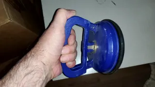 Ventosa chapista azul