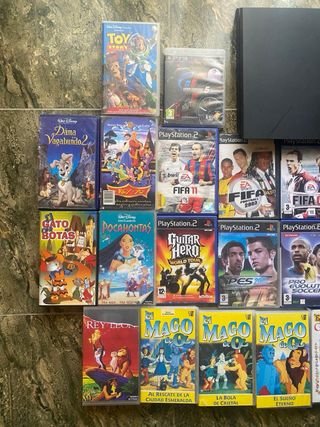 Pack Consolas PS2 + y 4 + juegos