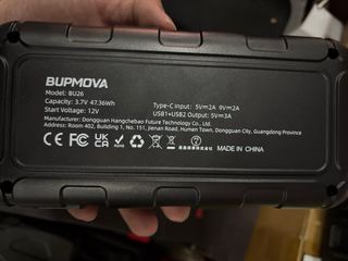 Arrancador Portátil BUPMOVA