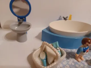 Playmobil Baño Mamá y Bebé