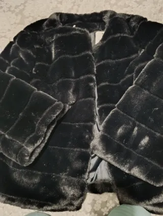 Abrigo de pelo precioso