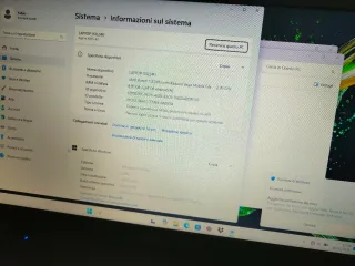 Portatile Acer aspire 3 i7 16gb RAM ssd 500gb 15.6