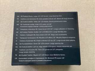 Teléfono Movil Panasonic KX-TF600EXR Rojo