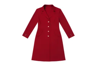 Frac elegante rojo talla M