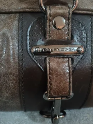 Borsa Balenciaga Pelle Marrone