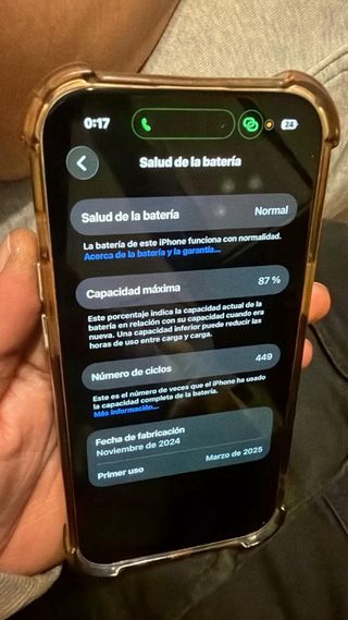 iPhone 15 Plata/Blanco