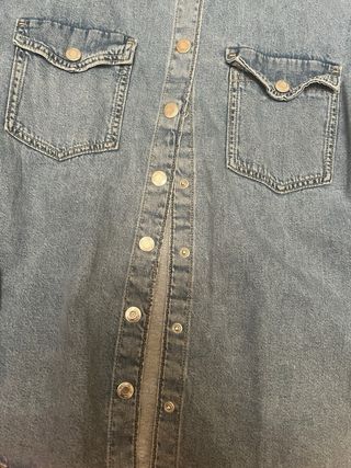 Camisa vaquera Zara Talla L