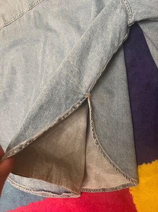 Camisa vaquera Zara Talla L