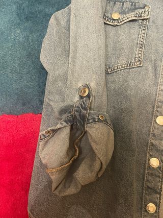 Camisa vaquera Zara Talla L