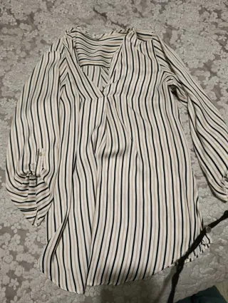 Camisa Stradivarius Rayas Talla S