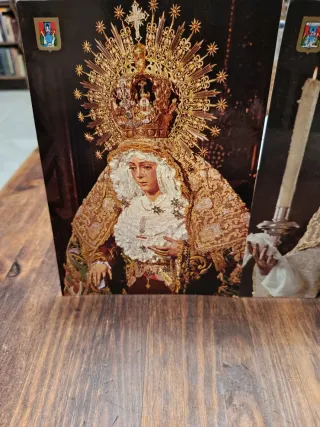 2 Postales Antiguas Religiosas  21x15