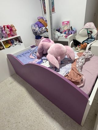 Cama nido infantil morada
