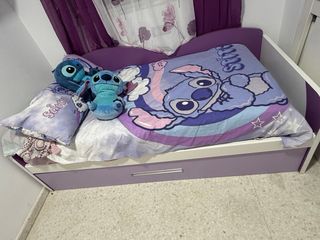 Cama nido infantil morada