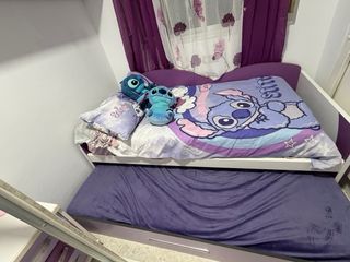 Cama nido infantil morada