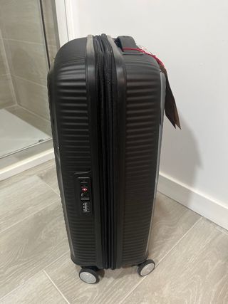 Maleta American Tourister Negra Cabina 55x40x20