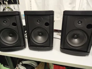Altavoces Samson Auro 6 con soportes