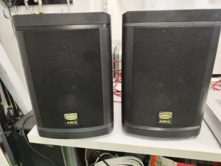 Altavoces Samson Auro 6 con soportes