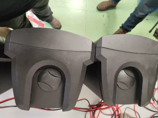 Altavoces Samson Auro 6 con soportes