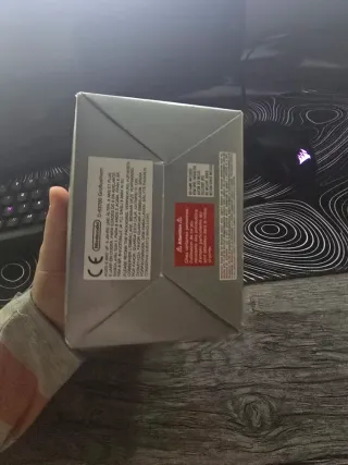 Caja Game Boy Advance SP Flame Red roja