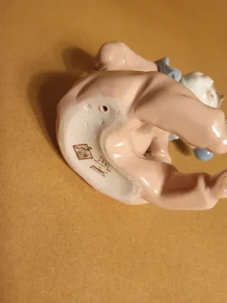 Figura Arlequín Porcelana Nao Lladró