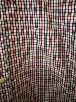 Camisa Cortefiel Hombre Cuadros Algodón T.L