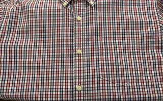 Camisa Cortefiel Hombre Cuadros Algodón T.L