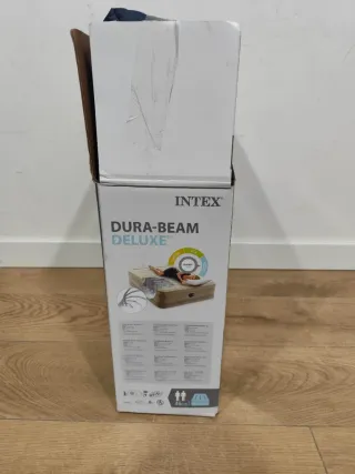 Colchón Hinchable Intex Dura-Beam Deluxe Doble