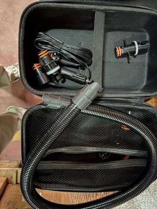 Bomba de aire eléctrica portátil