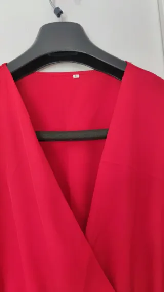 Vestido rojo fluido Talla L / 40