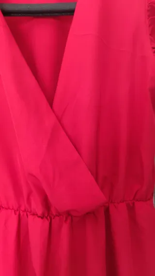 Vestido rojo fluido Talla L / 40