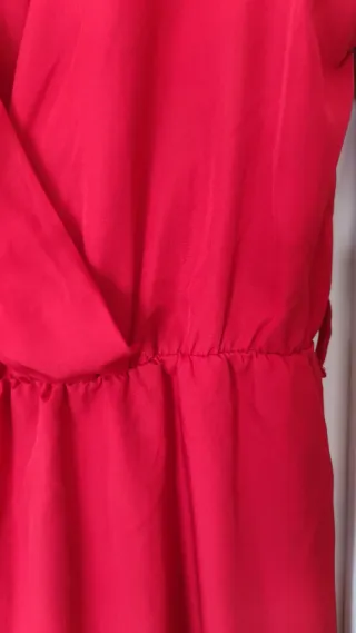 Vestido rojo fluido Talla L / 40