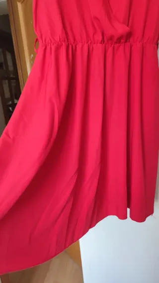 Vestido rojo fluido Talla L / 40