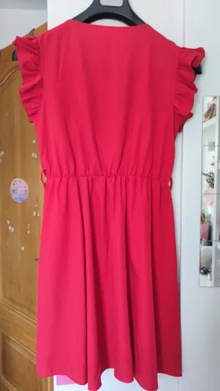 Vestido rojo fluido Talla L / 40