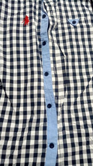 Camisa cuadros niño