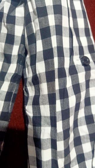 Camisa cuadros niño