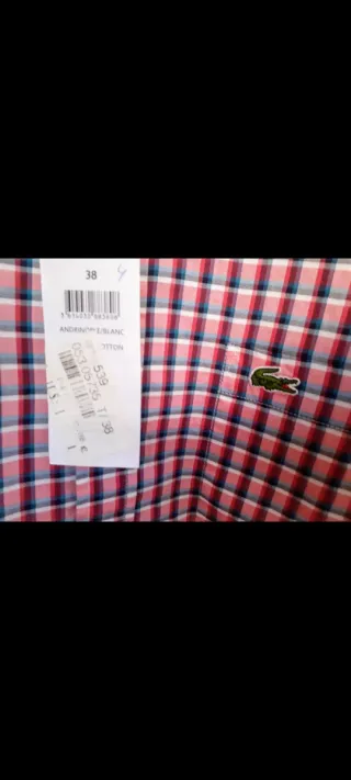 Camisa Lacoste original a estrenar.