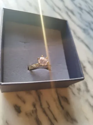 Anillos con circonita