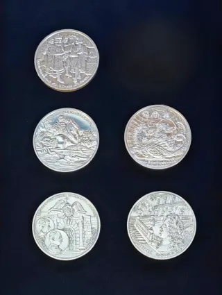 5 Austria 10€ Plata (86,33g)