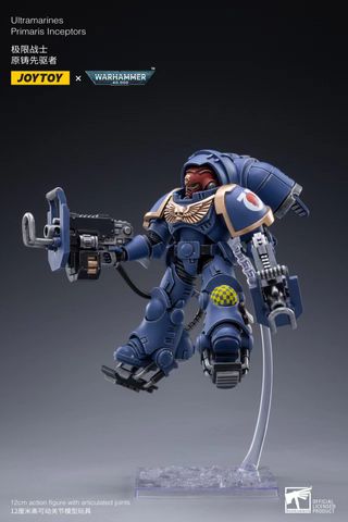 1x Primaris Inceptors Ultramarines JOYTOY 40k 1/18