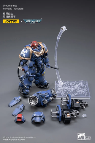 1x Primaris Inceptors Ultramarines JOYTOY 40k 1/18