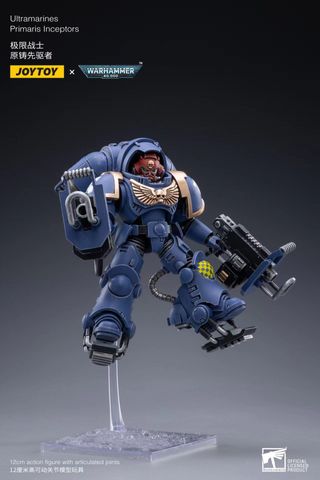 1x Primaris Inceptors Ultramarines JOYTOY 40k 1/18