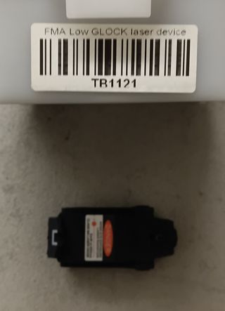 Tacca mira Glock con puntatore laser