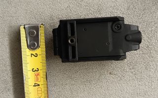 Tacca mira Glock con puntatore laser